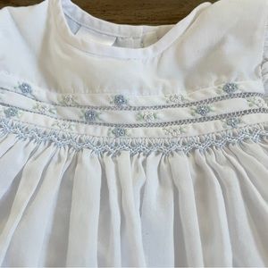 Sarah Louise embroidered dress 3 mos.